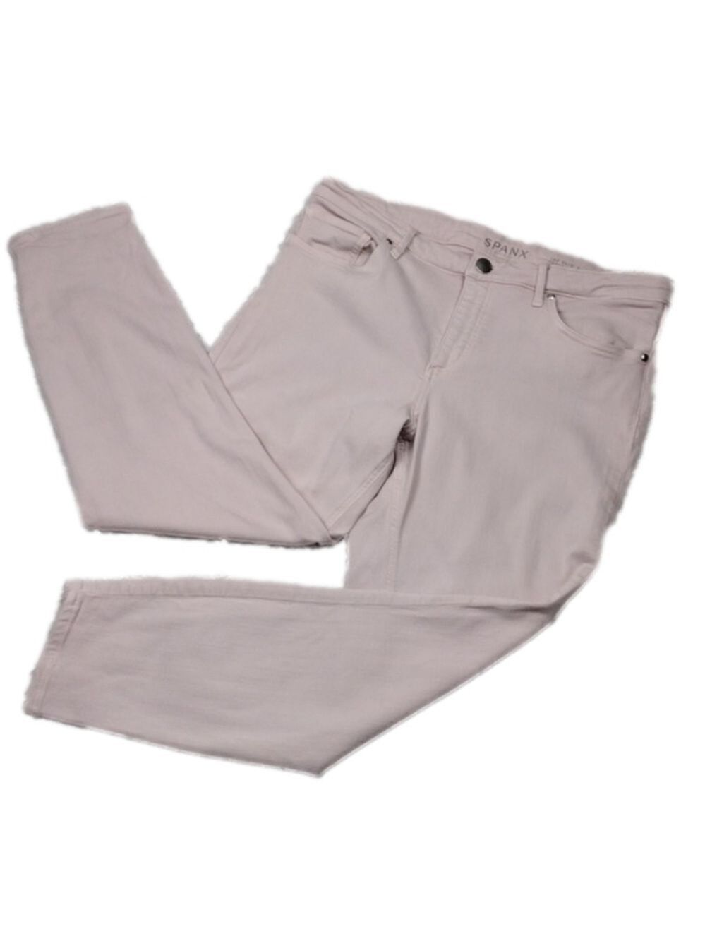 SPANX by Sara Blanchard The Slim Cropped Pink Five Pocket High Rise Color Jean